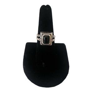 Brighton Sterling 925 Silver Smoky Quartz Heart Ring Size 8